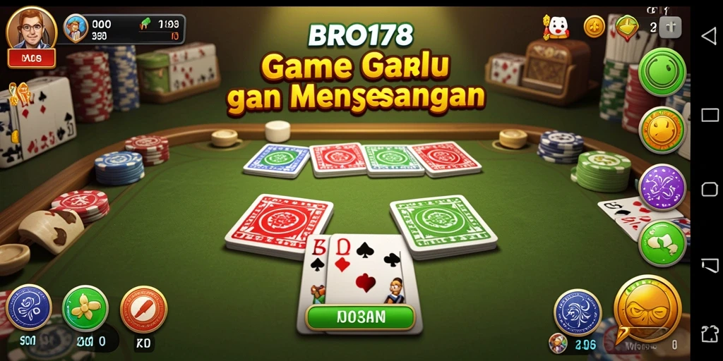 Gameplay Gaple yang menyenangkan dan interaktif di BRO178.