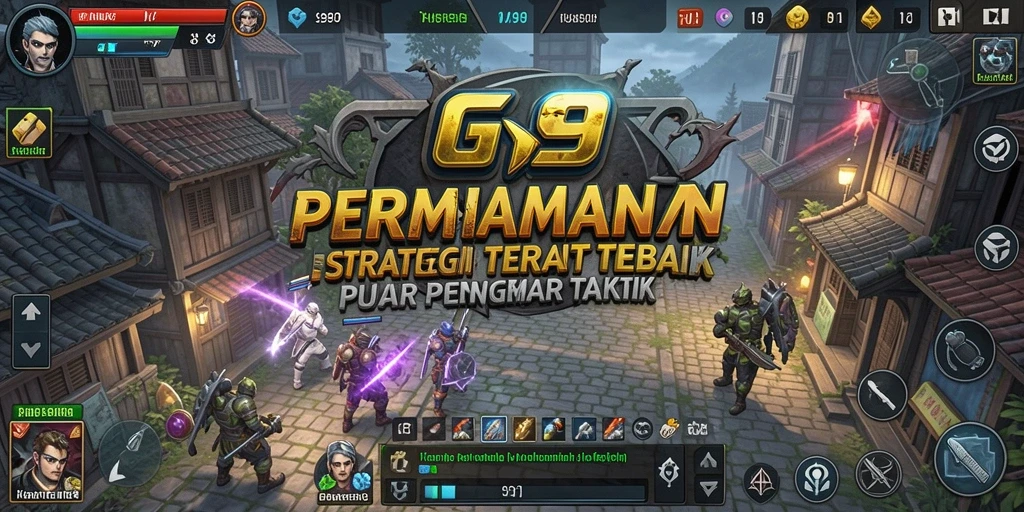 Tampilan gameplay seru yang menunjukkan pertempuran strategis di GG99.