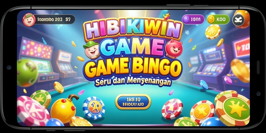 Tampilan gameplay HIBIKIWIN yang menarik saat bermain Bingo.