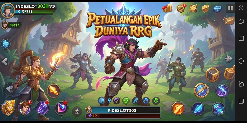 Tangkapan layar dari gameplay INDESLOT303 yang menunjukkan pertarungan yang mendebarkan.