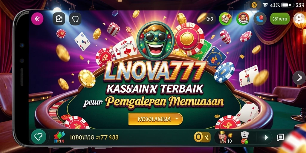 Tampilan visual menarik dari gameplay LNOVA777 yang mendebarkan.