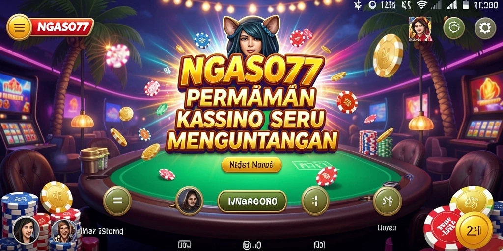 Tampilan gameplay menarik dari NGASO77 yang menggugah selera.